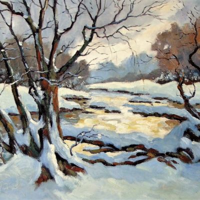 Heavy Snow on the Maumee