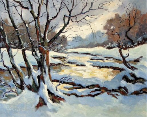 Heavy Snow on the Maumee