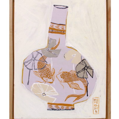 Two Koi Vase -sold