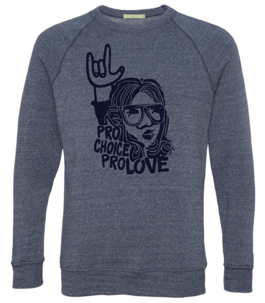 pro love lady sweatshirt