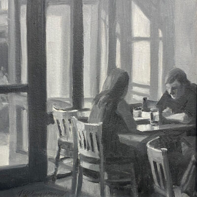 Negotiations Study Blk/wht